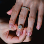 Stunning 1.0 - 2.0 CT Oval Moissanite Engagement Ring with Halo Design 4