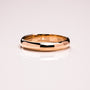 Polished Finish Classic Men's Gold Wedding Band 1