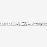Round Cut Cubic Zirconia in 925 Sterling Silver Necklace 3