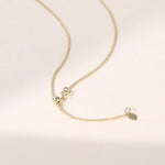 2.20 CT East West Emerald Moissanite Diamond Halo Pendant Necklace in Solid Gold 4