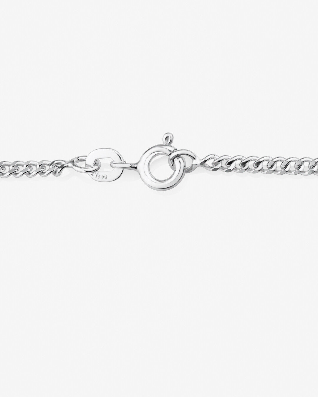 Round Cut Cubic Zirconia in 925 Sterling Silver Necklace 3