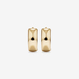 Round Cut Cubic Zirconia in 925 Sterling Silver Earrings 2