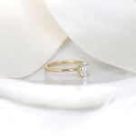 Stunning 0.90 CT Oval Moissanite Engagement Ring With Solitaire Design 3