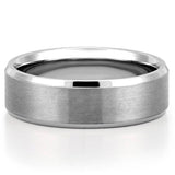 Classic Men’s Inside Fingerprint Wedding Band for Men's in Solid Gold 3