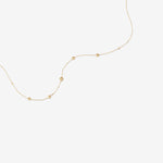 Round Cut Cubic Zirconia in 925 Sterling Silver Necklace 2