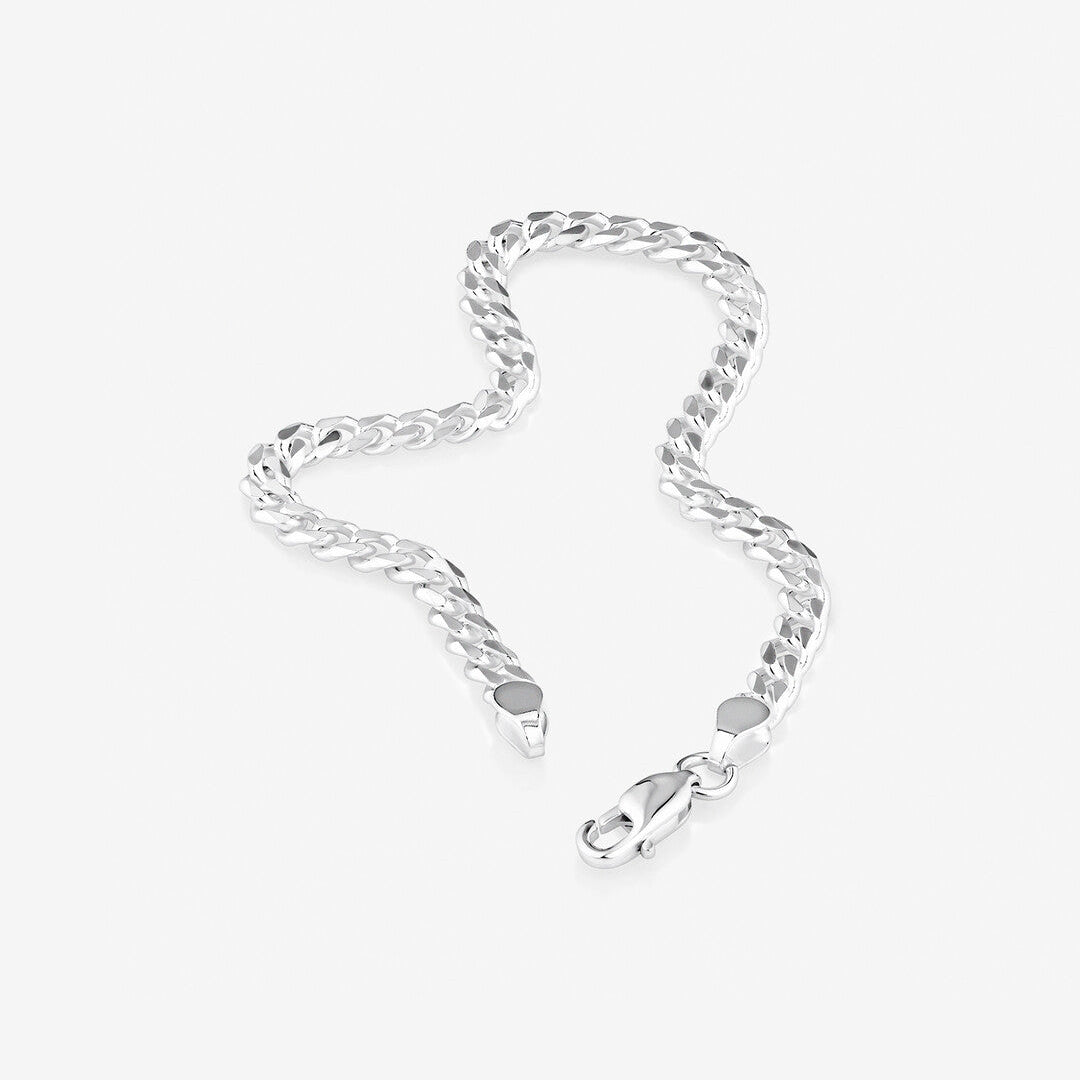 Round Cut Cubic Zirconia in 925 Sterling Silver Bracelet 2