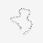 Round Cut Cubic Zirconia in 925 Sterling Silver Bracelet 2