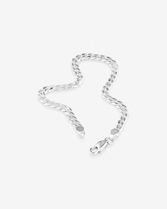 Round Cut Cubic Zirconia in 925 Sterling Silver Bracelet 2