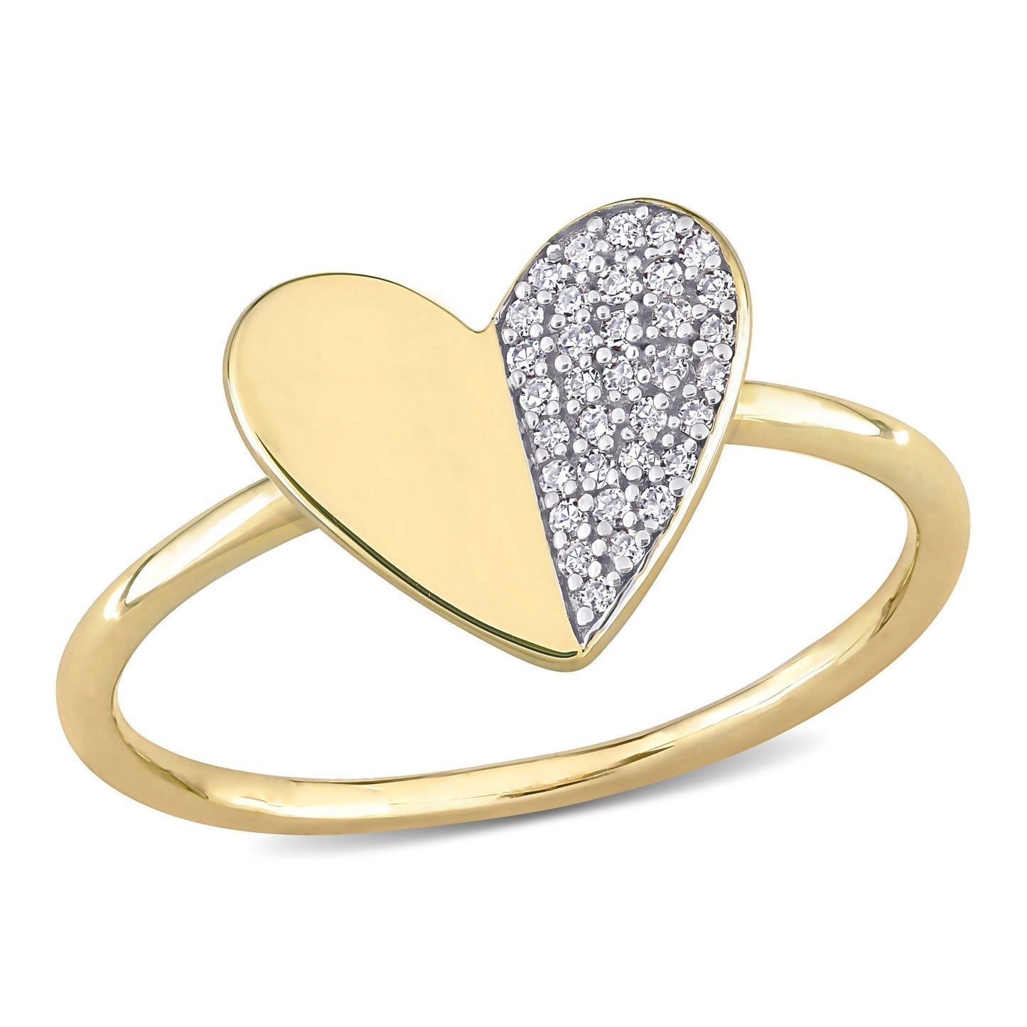 Round Cut Cubic Zirconia in 925 Sterling Silver Wedding Bands 1