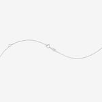 Round Cut Cubic Zirconia in 925 Sterling Silver Necklace 3