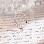 0.2 TCW Round Cut Moissanite Bridal Wedding Band 3