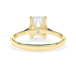 Stunning 2.0 CT Round Moissanite Engagement Ring with Dainty Pave Design 2
