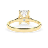 Stunning 2.0 CT Round Moissanite Engagement Ring with Dainty Pave Design 2