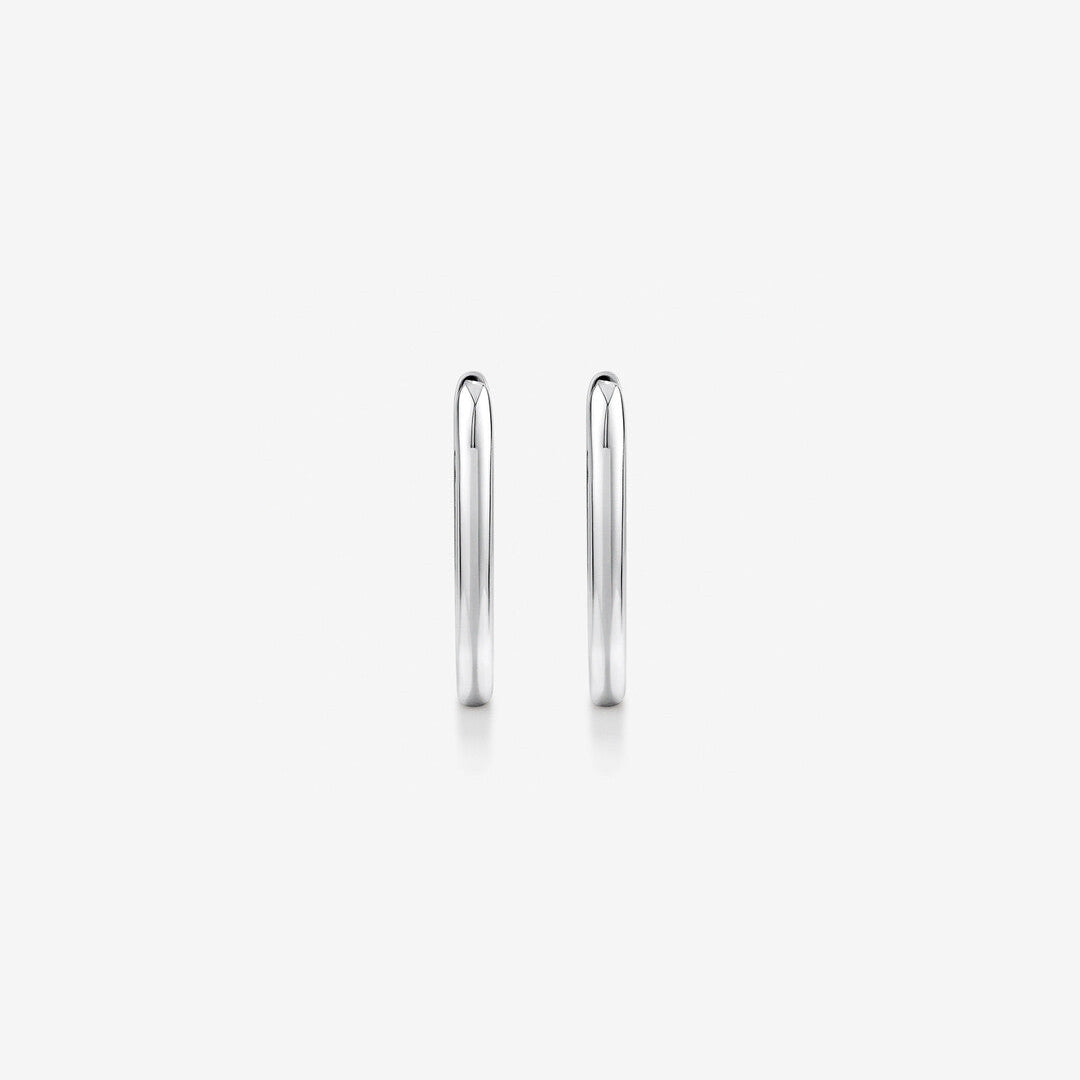 Round Cut Cubic Zirconia in 925 Sterling Silver Earrings 2