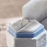 0.2 TCW Round Cut Moissanite Bridal Wedding Band 4