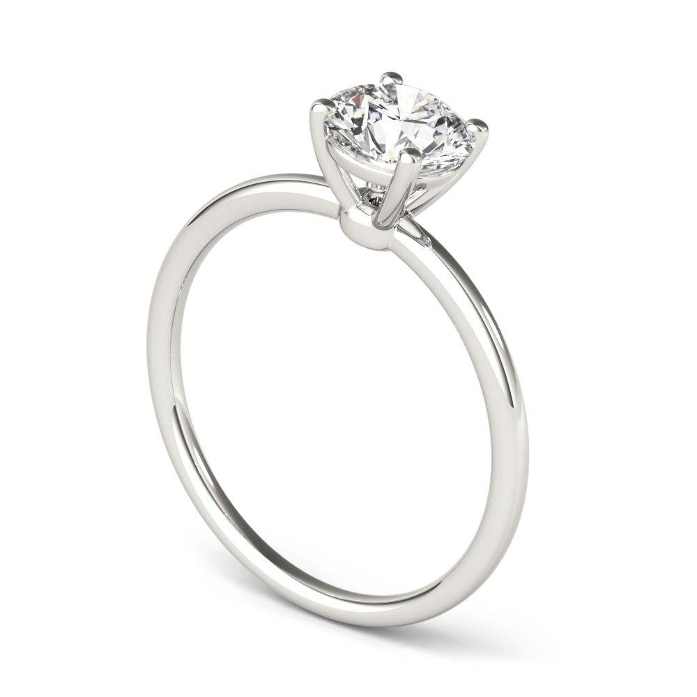 Stunning 0.50-1.50 CT Round Moissanite Engagement Ring With Solitaire Design 2