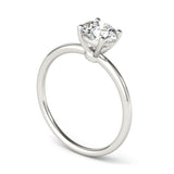 Stunning 0.50-1.50 CT Round Moissanite Engagement Ring With Solitaire Design 2
