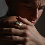 Stunning Men's Flat-Top Wedding Bands 6
