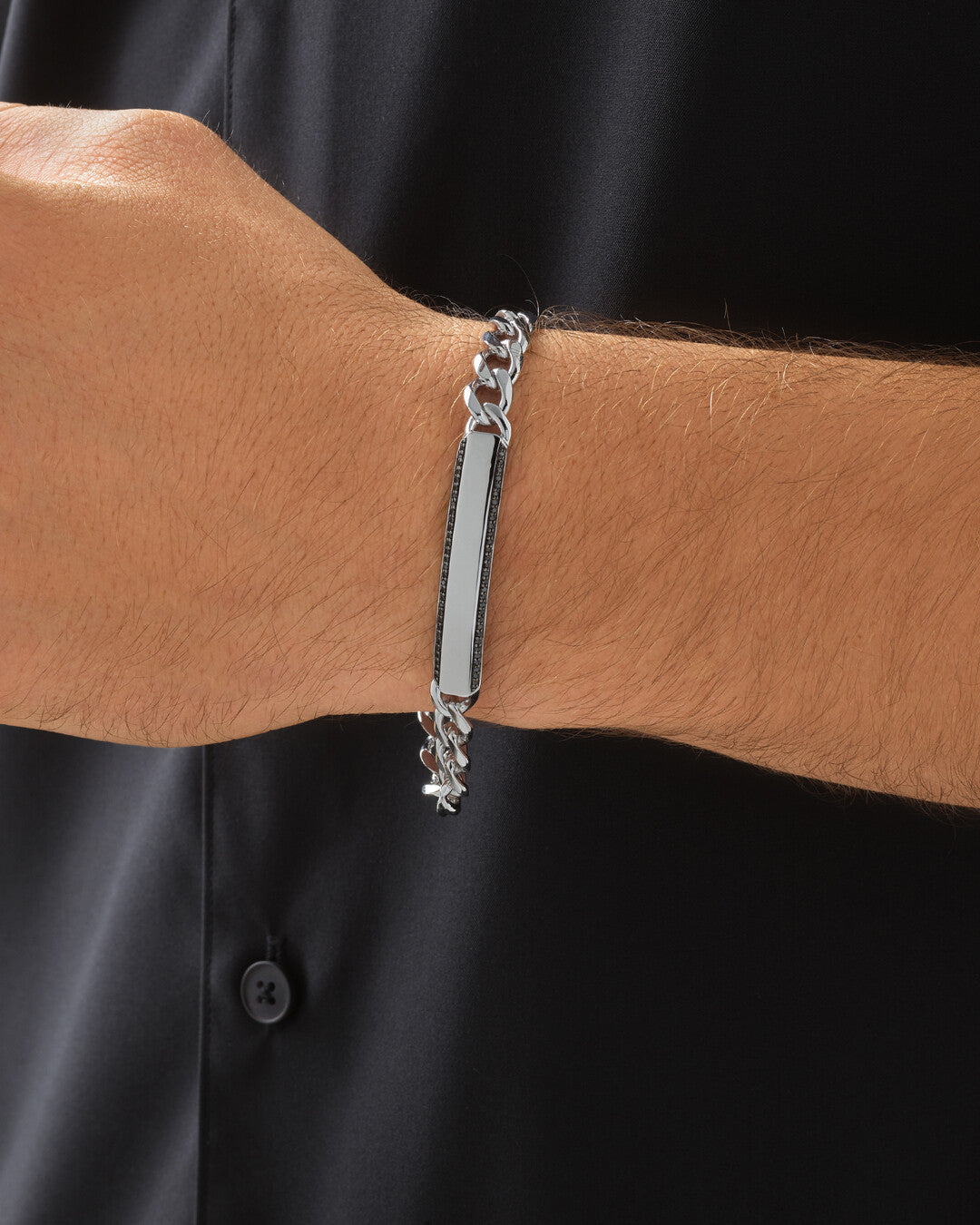 Round Cut Cubic Zirconia in 925 Sterling Silver Bracelet 5