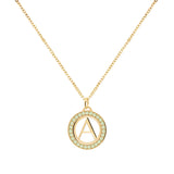 0.21 TCW Round Peridot Lab Made Diamond- August Birthstone Pendant Necklace 4