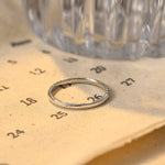 0.3 TCW Round Moissanite Bridal Wedding Band With Half Eternity Stacking 3