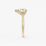 Pear Split Shank Lab Grown Diamond Engagement Ring
