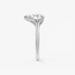 Pear Hidden Halo Lab Grown Diamond Engagement Ring