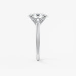 Oval Three Stone Lab Grown Diamond Engagement Ring