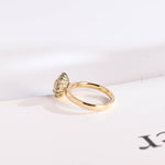 Stunning 1.0 - 2.0 CT Oval Moissanite Engagement Ring with Halo Design 9