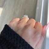 Stunning 2.03 CT Radiant Moissanite Engagement Ring with Halo & Pave Design 4
