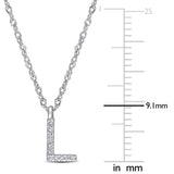 Round Cut Cubic Zirconia in 925 Sterling Silver Necklace 11
