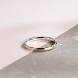 Stunning 0.2 TCW Round Moissanite Stones Half Eternity Wedding Bands 8