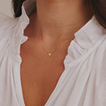 Round Cut Cubic Zirconia in 925 Sterling Silver Necklace 5