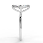 Stunning 1.05 CT Marquise Moissanite Engagement Ring with Solitaire Design 7