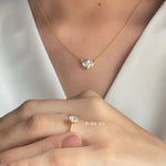 Stunning 1.0 CT Oval Moissanite Engagement Ring with Solitaire Design 4