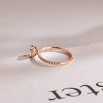 Stunning 1.0 - 2.0 CT Cushion Moissanite Engagement Ring With Pave Design 9