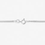 Round Cut Cubic Zirconia in 925 Sterling Silver Necklace 3