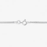 Round Cut Cubic Zirconia in 925 Sterling Silver Necklace 3