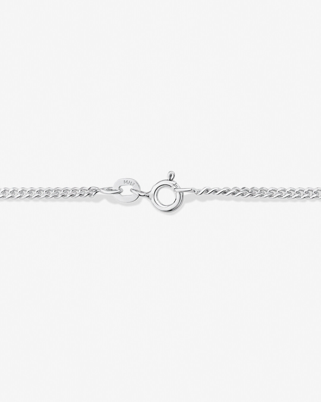Round Cut Cubic Zirconia in 925 Sterling Silver Necklace 3