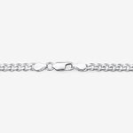 Round Cut Cubic Zirconia in 925 Sterling Silver Necklace 3