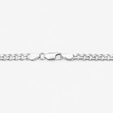 Round Cut Cubic Zirconia in 925 Sterling Silver Necklace 3