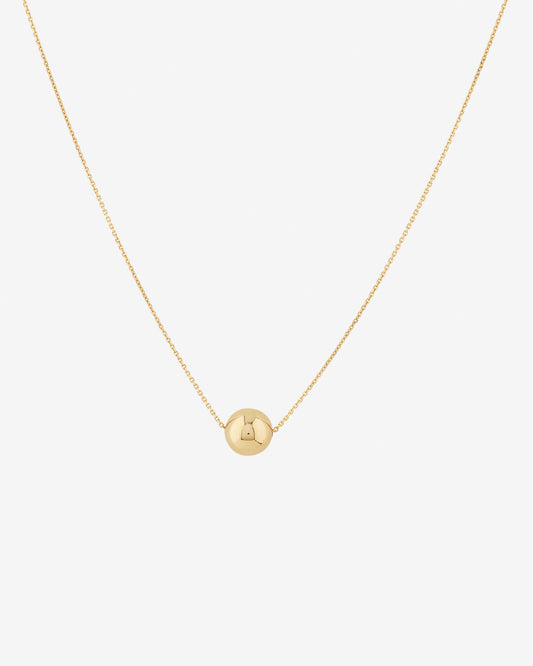 Round Cut Cubic Zirconia in 925 Sterling Silver Necklace 1