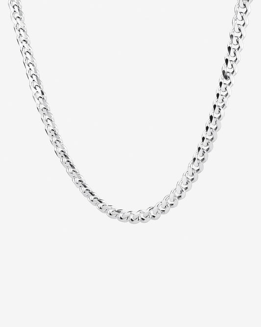 Round Cut Cubic Zirconia in 925 Sterling Silver Necklace 1
