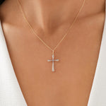 Round Cut Cubic Zirconia in 925 Sterling Silver Necklace 4