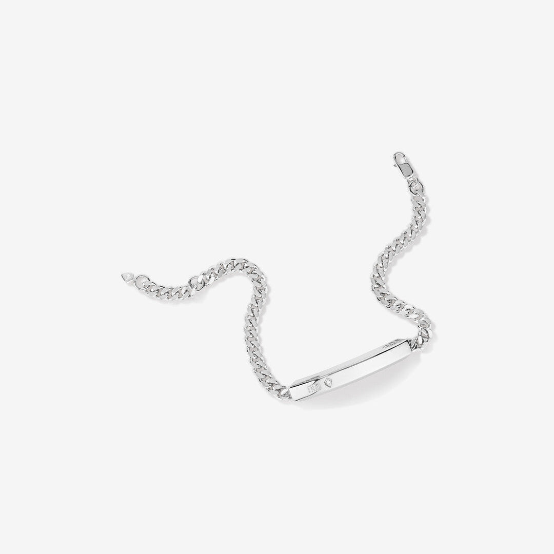 Round Cut Cubic Zirconia in 925 Sterling Silver Bracelet 2