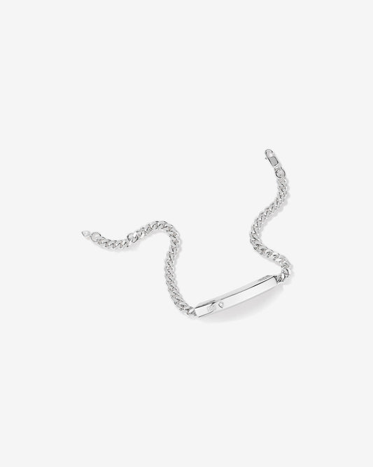 Round Cut Cubic Zirconia in 925 Sterling Silver Bracelet 2