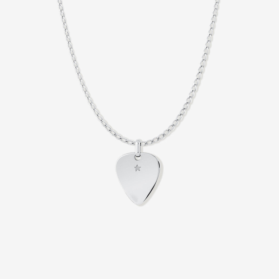 Round Cut Cubic Zirconia in 925 Sterling Silver Necklace 2