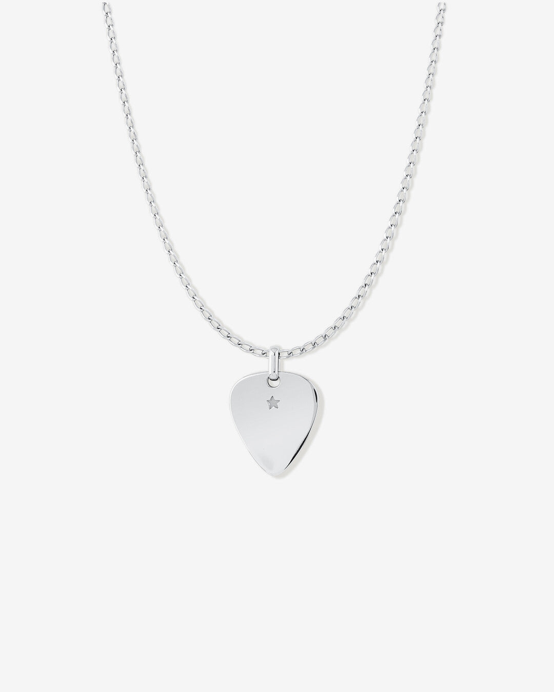 Round Cut Cubic Zirconia in 925 Sterling Silver Necklace 2