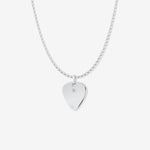 Round Cut Cubic Zirconia in 925 Sterling Silver Necklace 2