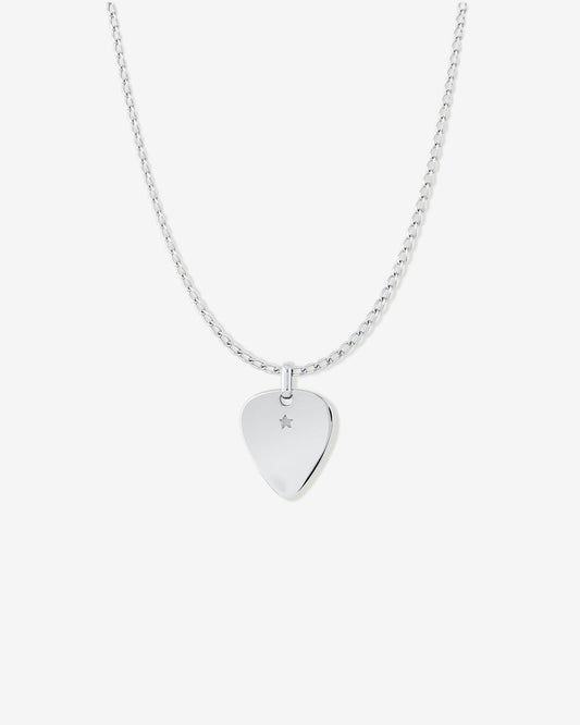 Round Cut Cubic Zirconia in 925 Sterling Silver Necklace 2